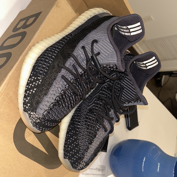 Yeezys 350 Carbons size 11 - Picture 3 of 4